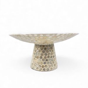 Support à nourriture en nacre, fait à la main, coquille naturelle pour la présentation des aliments, directement du Vietnam - Product Image 5
