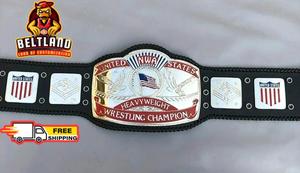 เข็มขัดแชมป์มวยปล้ำรุ่นเฮฟวี่เวท NWA สหรัฐอเมริกา ขนาดผู้ใหญ่ ทำจากสังกะสี หนา 2 มม. 4 มม. - Product Image 2
