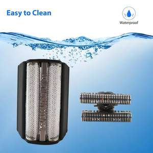 Cabezal de Repuesto para Afeitadora Eléctrica de Doble Cuchilla, Resistente al Agua IPX7, Lavable, Herramienta para Afeitar el Rostro - Product Image 6