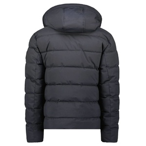 Chaqueta de ajuste moderno esencial transpirable con capucha a prueba de viento clásica para hombres, prendas de vestir aisladas de Indemand, chaqueta cómoda de peso pesado - Product Image 6