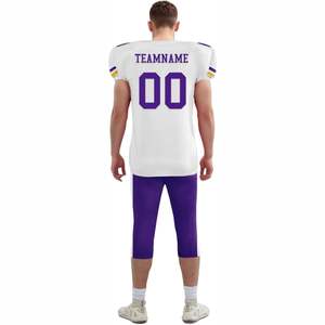 Maillot de football américain unisexe haut de gamme, respirant, à manches courtes, tendance en ligne, pour adultes - Product Image 6