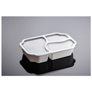 Vente en gros Fourniture en vrac Quantité Réchauffage Repas Utilisation Résistance à la chaleur Stockage des aliments Conteneur à emporter en plastique Boîte SL-M3 - Product Image 1