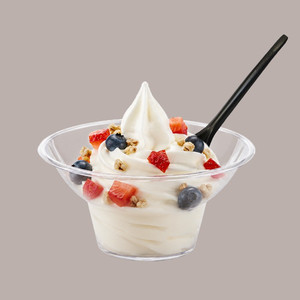 200-Piece Disposable <b>Black</b> <b>PLA</b> Spoon for Yogurt and Granita 17.5cm Length - Product Image 2