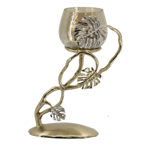 Soporte de luz en T de Metal decorativo de lujo, candelabro elegante para luz de té para el hogar, sala de estar, oficina, decoración para fiesta de boda - Product Image 1