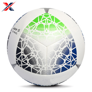 Equipos deportivos de buena calidad cosido a máquina juego de equipo práctica juvenil personalizado impreso balones de fútbol - Product Image 3