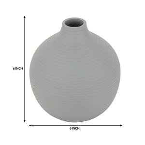 Jarrón de Metal de inspiración Vintage, centro de mesa decorativo, elegante acento para el hogar, perfecto para mesa, sala de estar o dormitorio - Product Image 5