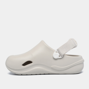 Unisex สีขาว EVA Clogs Suke หัวเข็มขัดหมุนสบายกันน้ำกันลื่นวัสดุอุดตันผลิตในเวียดนาม - Product Image 3