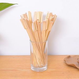 Brochettes de bambou naturel écologique taille personnalisée maison utilisation extérieure camping BBQ fruits taille personnalisée bâton de bambou - Product Image 6