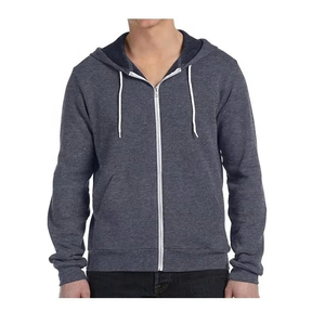 Boxy เสื้อฮู้ดมีซิปสำหรับผู้ชาย, เสื้อฮู้ดมีซิปโอเวอร์ไซส์ผ้าคอตตอน100% 400gsm - Product Image 6