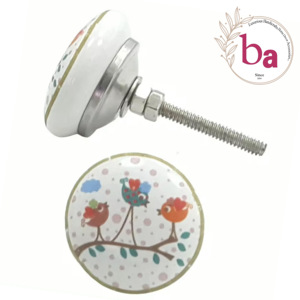 Hermosas perillas y tiradores de cerámica modernos para armarios de cocina para armario de niños, tocador, baño, sala de estar y más - Product Image 1