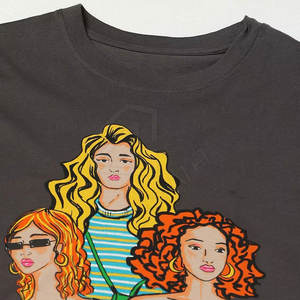 Nuevo diseño personalizado, camisetas de mujer de alta calidad, camisetas de mujer de bajo precio al por mayor, nuevo diseño - Product Image 3