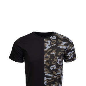 Camiseta Casual de Manga Corta con Cuello Redondo para Hombre, Corte Regular, de Seda/Algodón, Lisa, con Bordado Personalizado, 180g, de Secado Rápido - Product Image 2