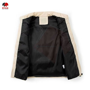 Gilet matelassé pour homme, couleur personnalisée, logo en tissu, OEM ODM, sans manches, chauffe-corps, fabricant en gros - Product Image 3