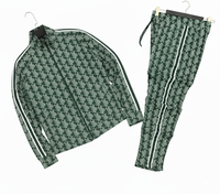 Conjunto Deportivo Casual de Dos Piezas Estampado para Mujer, Top con Capucha y Pantalón con Cintura Elástica, Comodidad Diaria, Suministro al por Mayor, Personalizado
