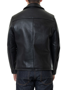 Dernier design de veste en cuir véritable pour homme, respirante, coupe-vent, grande taille, décoration vintage, haute qualité - Product Image 5