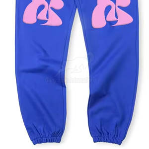 Pantalons en tissu doux et durable pour hommes, style décontracté, imprimé puff, pantalon de survêtement, vêtements de maison, prix raisonnable - Product Image 3