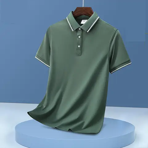 Polo de diseño personalizado de alta calidad, camiseta de manga corta para hombre, Polo de secado rápido, Camiseta cómoda - Product Image 4