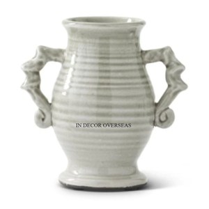 Tarro de jengibre hecho de cerámica de calidad superior con aspecto atractivo de Color gris para accesorios de cocina para el hogar y el Hotel, suministro de India - Product Image 2