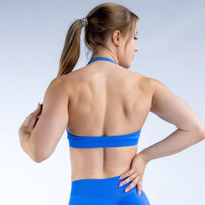 Soutien-gorge court élégant pour femmes Soutien-gorge de sport personnalisé écologique pour femmes fournisseur OEM d'athleisure - Product Image 2