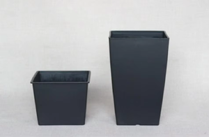 Bonitas tarifas Black Garden Square Suculentas Dry Loving Vertical Flower Pot Fine Class Maceta - Product Image 2