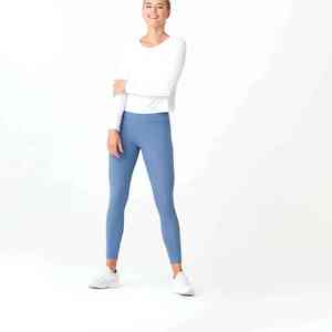 กางเกงเลกกิ้งเอวสูงสำหรับผู้หญิงกางเกงไร้รอยต่อสำหรับใส่เล่นโยคะฟิตเนสเข้ารูปแบบกำหนดเอง - Product Image 4