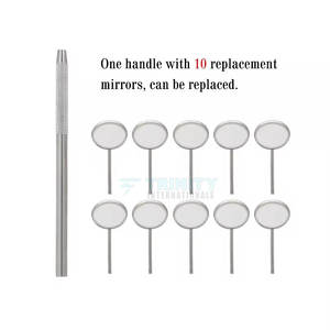 Espejos Bucales de Alta Calidad, Espejo Dental de Acero Inoxidable, Espejo para Limpieza Dental, Espejo Bucal para Venta en Línea - Product Image 4