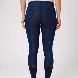 กางเกงขี่ม้าผ้ายีนส์แบบ4ทิศทางกางเกงขี่ม้าแบบปรับแต่งได้ดีไซน์ใหม่ - Product Image 3