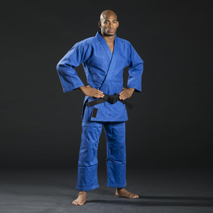 Traje de Judo Elite para Artes Marciales con Construcción de Algodón de Doble Tejido, Costuras Reforzadas y Bordado de Logotipo Personalizado para Uso en Dojo - Product Image 4