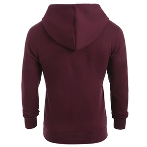 Sudadera con capucha y cremallera para hombre de peso pesado con logotipo personalizado, servicio OEM, sudadera con cremallera polar de algodón grueso para clima frío para hombre a la venta - Product Image 6