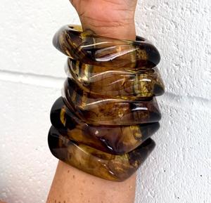 Brazaletes de Resina Impermeables de Alta Calidad para Damas, Elegantes, Cómodos, Accesorio de Moda, Colores Personalizados para Uso Prolongado - Product Image 2