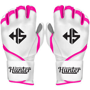 Guantes de bateo de béisbol de cuero de piel de cabra con puño largo profesional Guantes de bateo de softbol unisex profesionales - Product Image 1