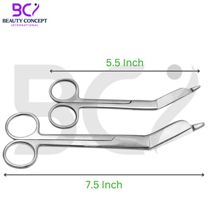 2025 nueva llegada tijeras de vendaje 7,5 pulgadas uso para removedor de vendaje de acero inoxidable quirúrgico Lister vendaje tijeras - Product Image 4