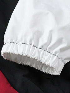 OEM Design Women's Color Block <b>Zip</b> <b>up</b> <b>Jackets</b> Best Selling Custom Bomber <b>Jackets</b> for Women - Product Image 3