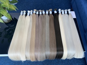 ผมมนุษย์บริสุทธิ์100% ผมคนเกรด10A ผมตรงปลายหนาผมตรงสีธรรมชาติเฉดสีเย็นคุณภาพจากเวียดนาม - Product Image 2