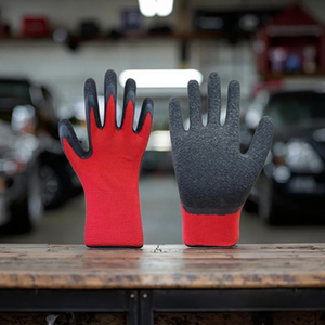 Customizable Color Rubber Coated ESD <b>Gloves</b> for Construction Safety <b>Gloves</b> - Product Image 3