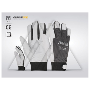 Gants de travail en cuir de vachette fendu de la meilleure performance Gants de travail anti-impact de sécurité industrielle pour la main - Product Image 5