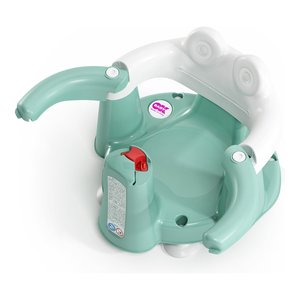 Chaise de bain Okbaby avec anneau d'ouverture 39,5x37,5x24cm CRAB Turquoise 871 15 Équipement de sécurité pour la salle de bain - Product Image 3