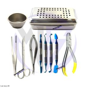 Kit Quirúrgico de Implantes Dentales de 10 Piezas, Herramientas Dentales de Acero Inoxidable, Proveedor OEM y Personalizable Wenquar - Product Image 5