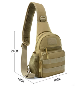 Bolsa de Hombro Táctica de Camuflaje Oxford Personalizada, Unisex, Nueva Moda, para Camping y Senderismo, Bolsa de Pecho Individual, 20L, Duradera - Product Image 5