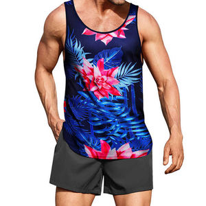 Camiseta sin mangas de alta calidad para hombre, 100% de algodón y poliéster, camiseta sin mangas de algodón para ropa de gimnasio para hombre - Product Image 4
