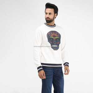 Nardon Apparel Couleur unie Custom Made Casual Outer Wear Hommes Sweatshirts / O-Neck New Unique Design Sweatshirts - Product Image 4