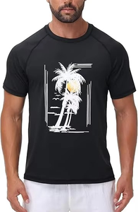 T-shirt de sport pour homme de haute qualité, coupe musclée, compression, entraînement, manches courtes, athlétique, fitness, compression - Product Image 2