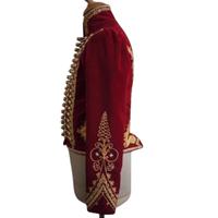 Veste à double boutonnage, tunique hussarde, pelisse napoléonienne, veste uniforme, disponible en plusieurs couleurs, vestes de mariage