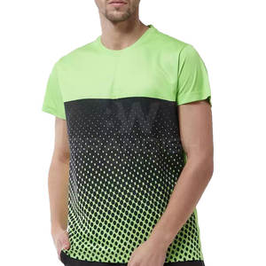 T-shirt personnalisé de sublimation grande taille en vente de gros T-shirt personnalisé de sublimation pour les hommes - Product Image 1