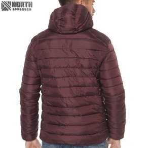 Blouson matelassé unisexe de haute qualité, chaud, imperméable, réversible, doublure en fibre de bambou, logo sur le devant, style moto et motard - Product Image 2