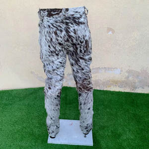 Pantalon en cuir de vachette sur mesure de qualité supérieure pour homme – Collection Hiver – Vêtement décontracté très prisé - Product Image 2