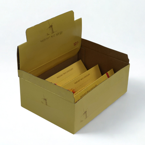 Caja de Envío de Alimentos de Cartón Reciclado Ecológica con Impresión Personalizada |   Empaque de Cartón Plegable, Impresión Offset en Cartón Kraft y Corrugado - Product Image 1