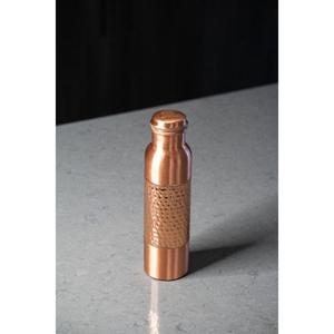 French Country Style <b>Water</b> <b>Bottle</b> <b>Copper</b> <b>Water</b> <b>Bottle</b> Hammered Design Leakproof Lightweight Fancy <b>Bottle</b> Unique For Gifting Use - Product Image 5