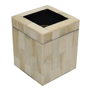 Brûleur d'encens multicolore au design traditionnel en brique Bakhoor Encens Bois Résine Charbon de bois Diffuseur d'aromathérapie pour les maisons - Product Image 5