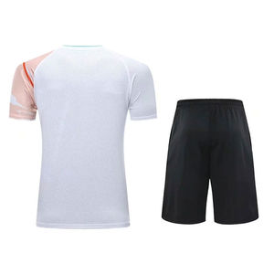 Modèle 2026 Dernier design Vêtements d'entraînement respirants Uniformes de tennis unisexes avec sublimation OEM Manches courtes Nouveau style - Product Image 2